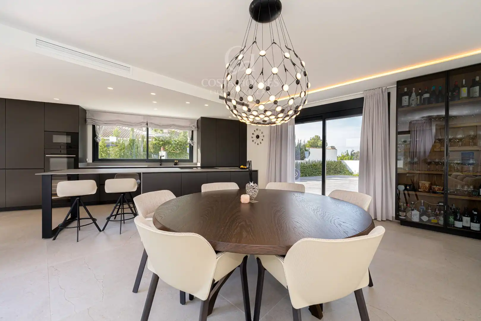 Dining room of Houses for sale in Dénia  with Air Conditioner, Heating and Private garden