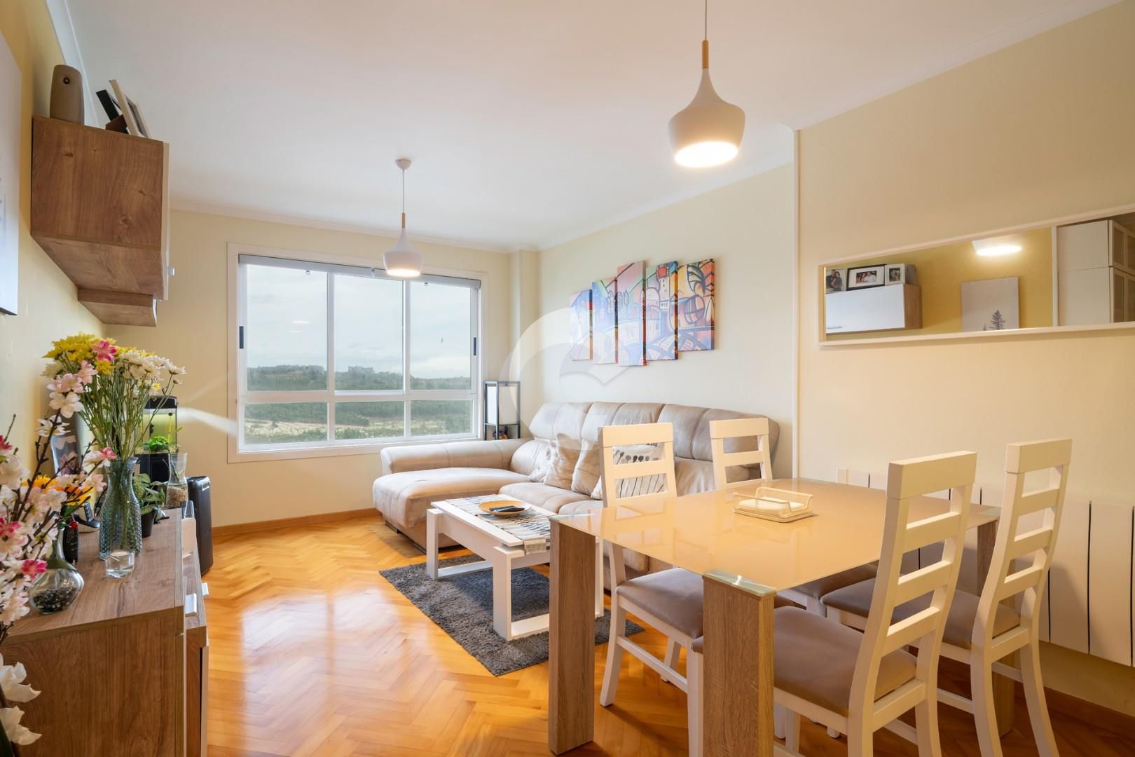 Living room of Duplex for sale in A Coruña Capital 