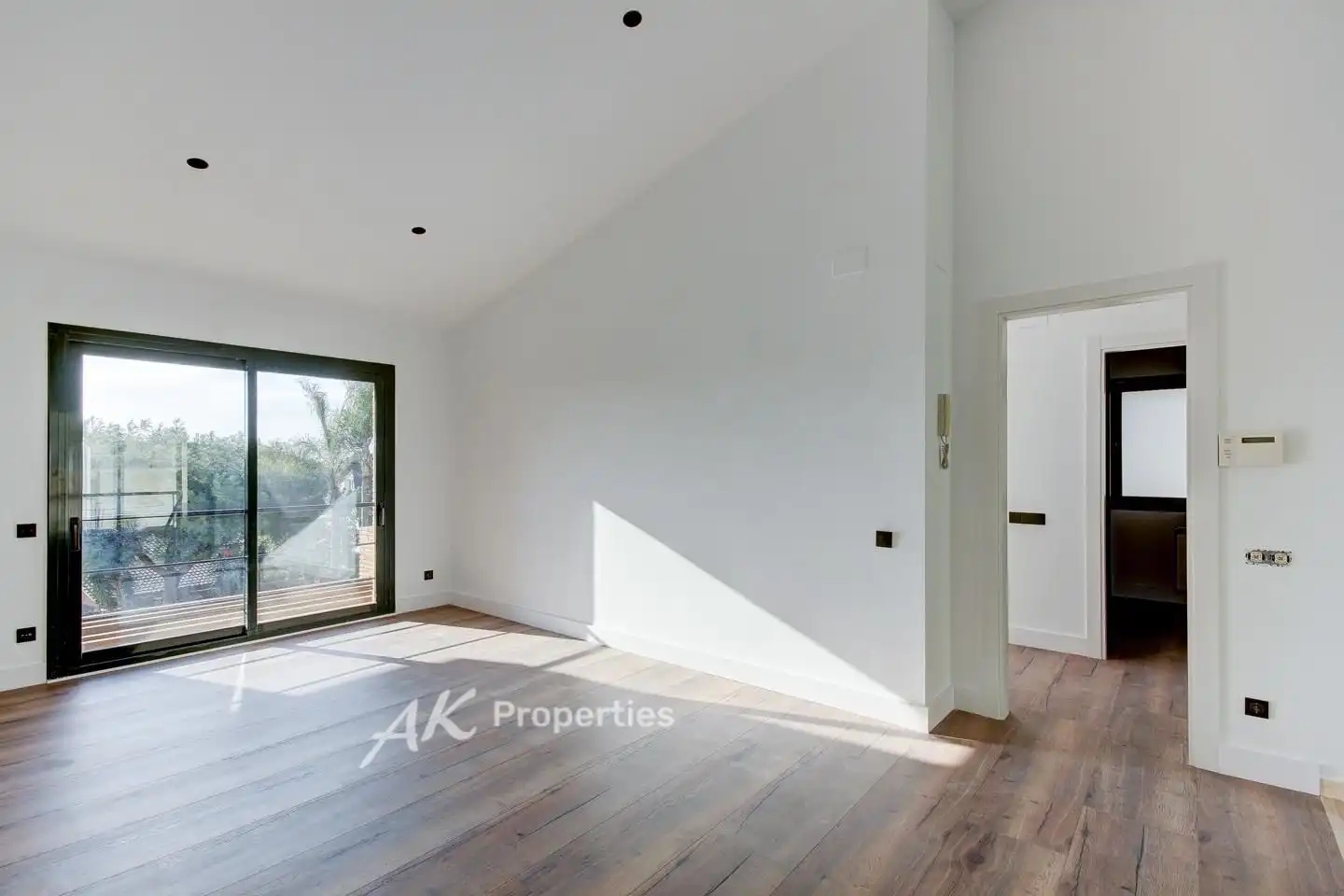 Wohnzimmer von Haus oder Chalet zur Miete in Castelldefels mit Klimaanlage, Privatgarten und Terrasse