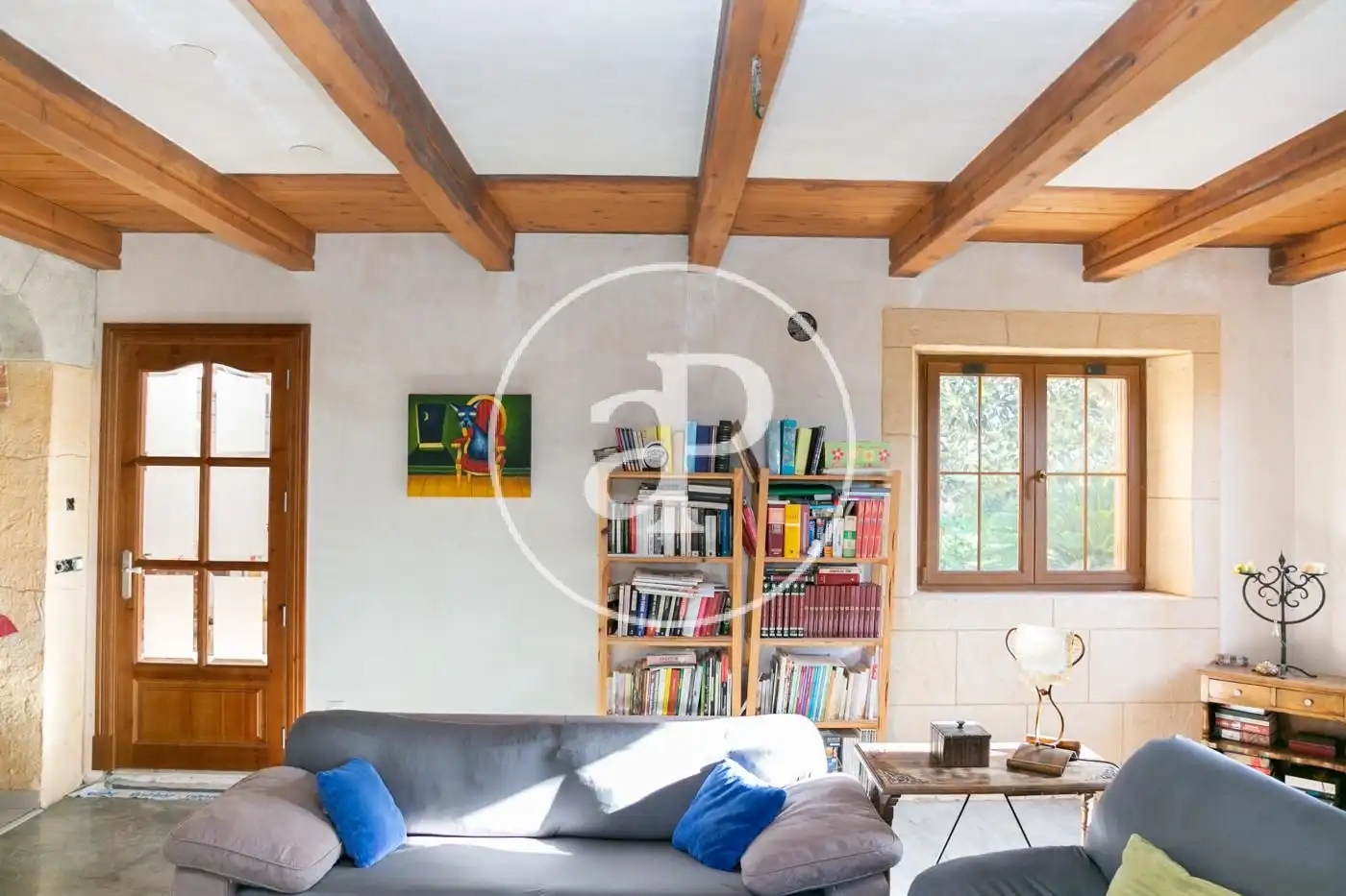 Living room of Houses for sale in Felanitx  with Air Conditioner, Heating and Private garden