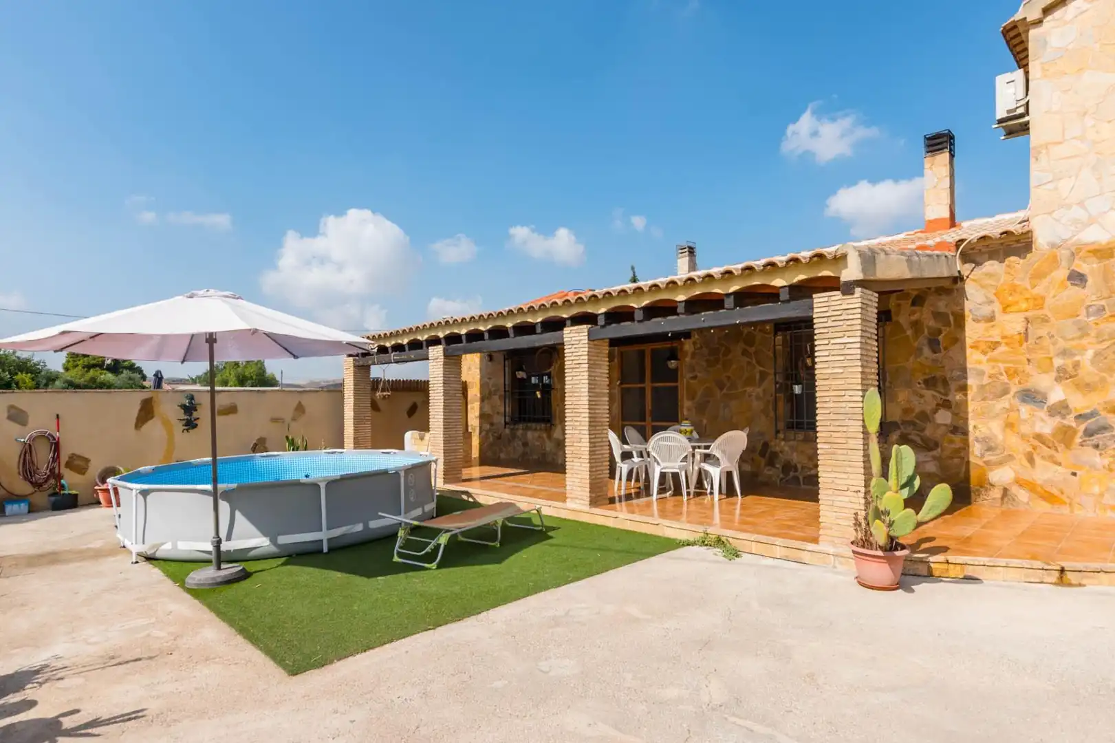 Terrassa de Casa o xalet en venda en Murcia amb Aire condicionat i Balcó
