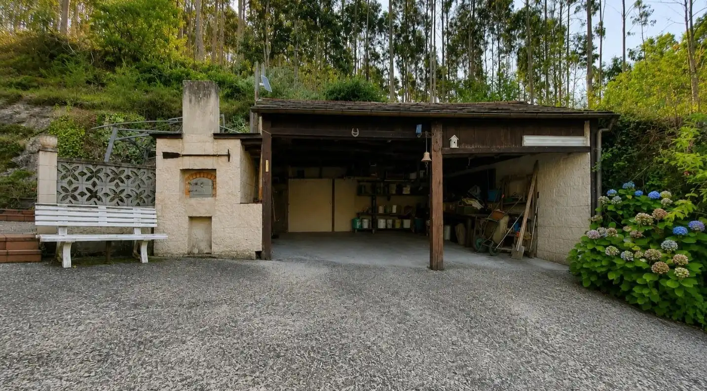 Vista exterior de Casa o chalet en venta en Castropol con Calefacción, Jardín privado y Terraza