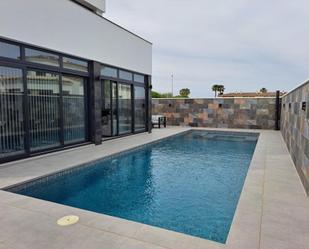 Swimming pool of House or chalet for sale in El Verger  with Air Conditioner, Terrace and Swimming Pool