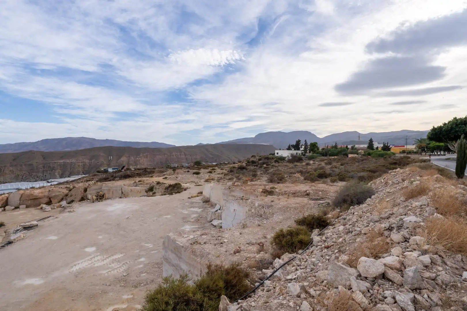 Vista exterior de Casa o chalet en venta en Alhama de Almería con Jardín privado y Terraza