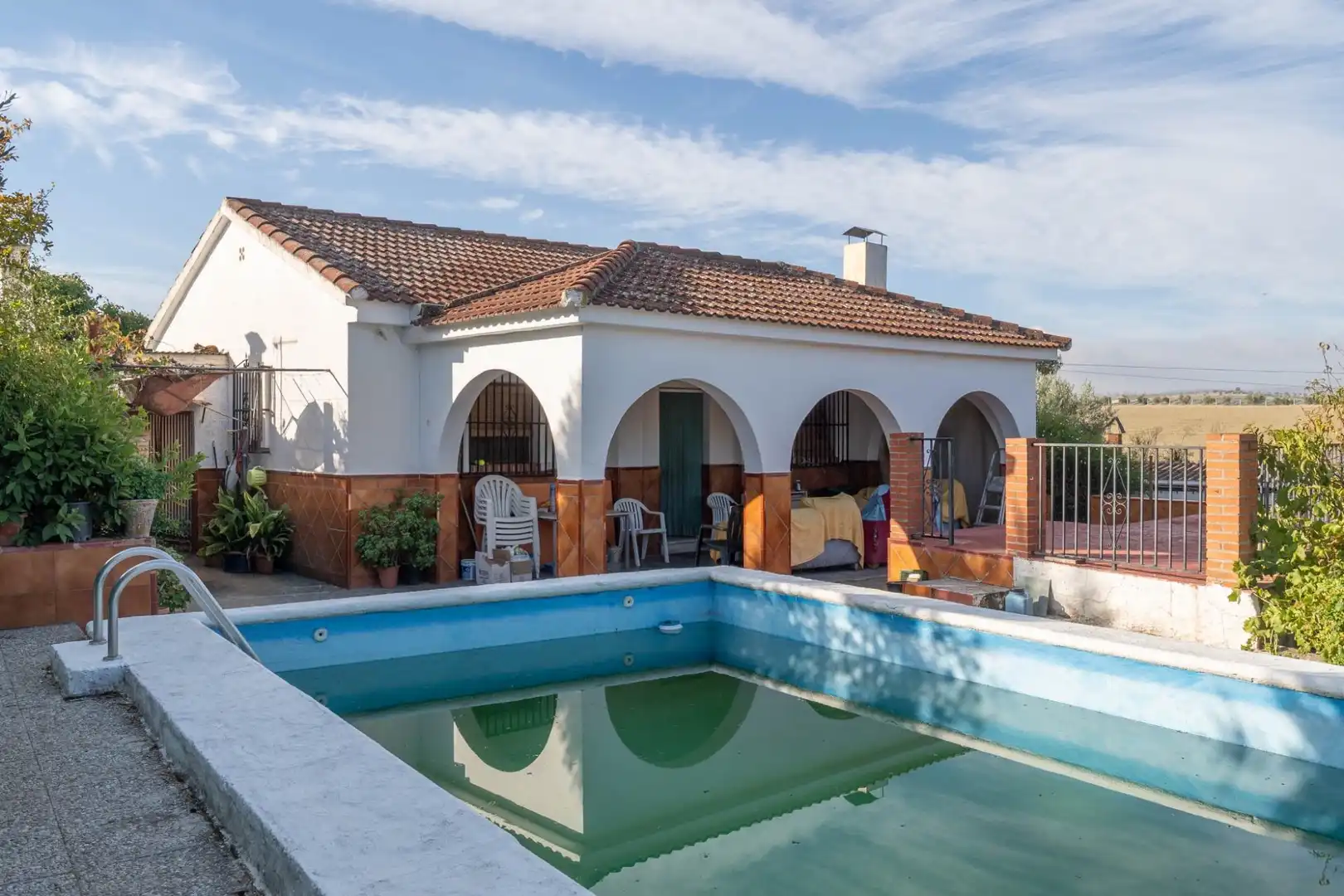 Schwimmbecken von Country house zum Verkauf in Las Gabias mit Privatgarten, Terrasse und Abstellraum