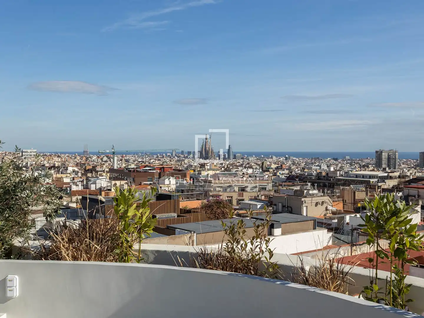 Exterior view of Attic for sale in Barcelona  with Air Conditioner, Heating and Parquet flooring