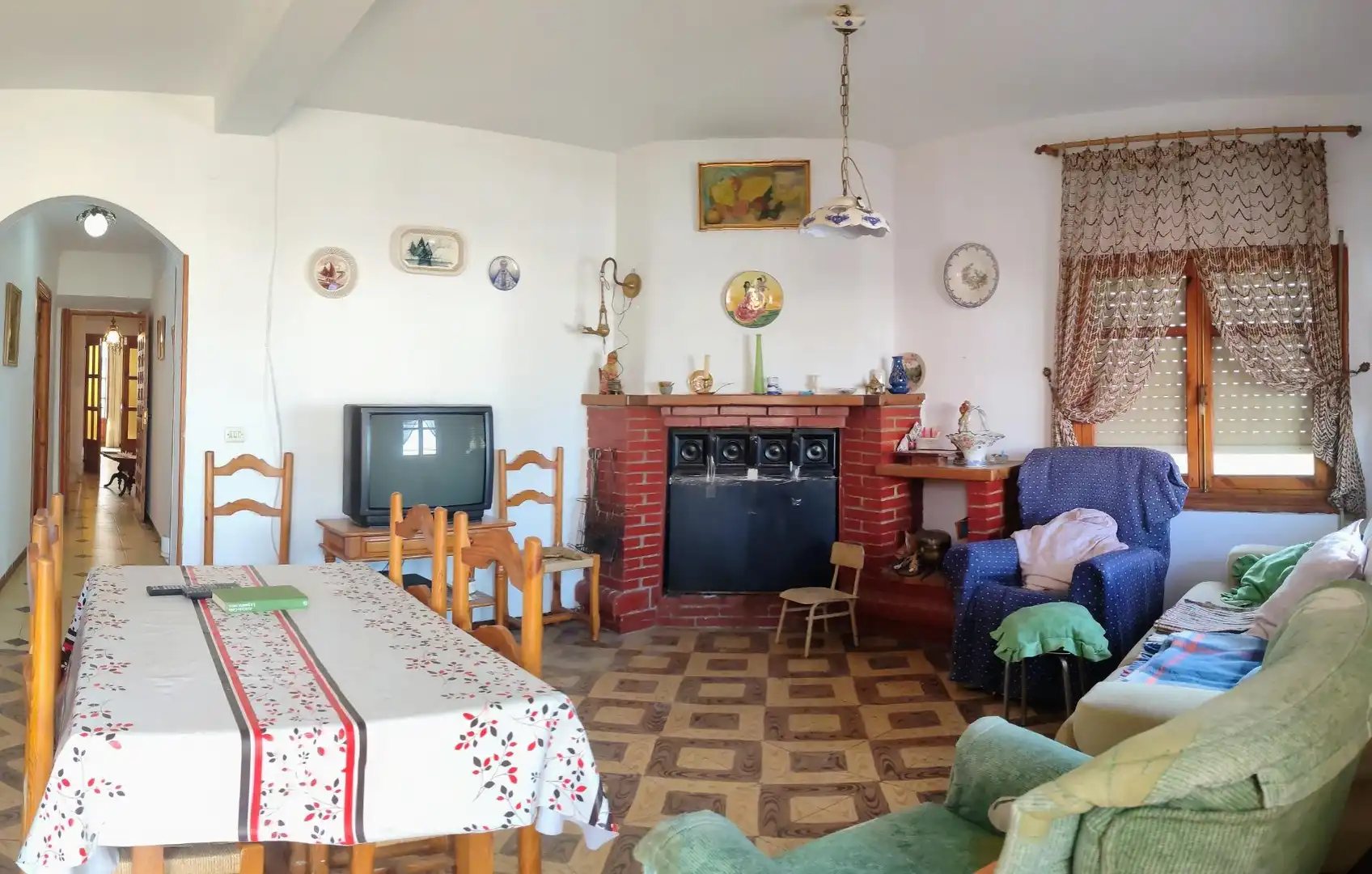 Sala de estar de Casa o chalet en venta en Serón con Terraza y Amueblado