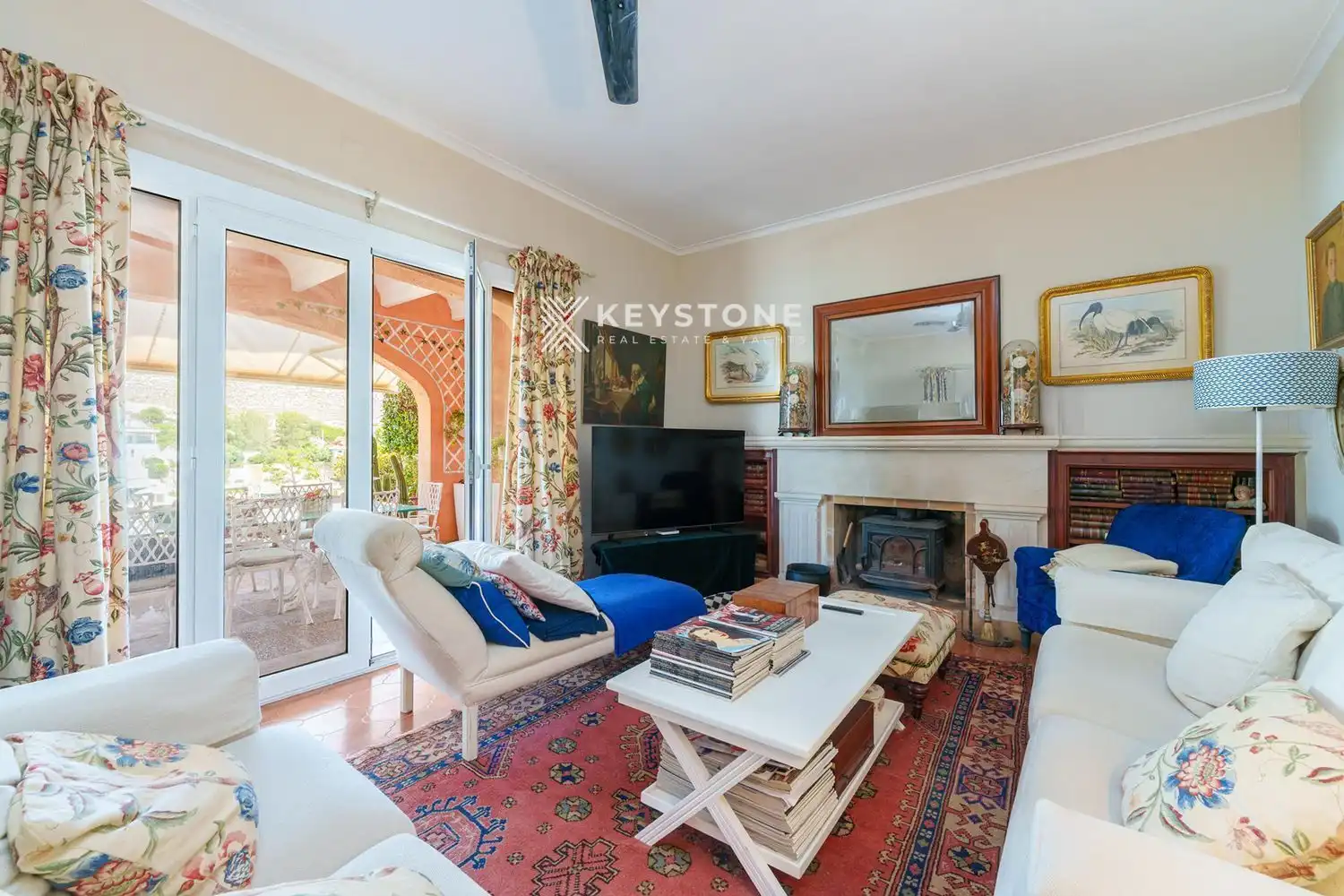 Living room of Houses for sale in Pollença  with Air Conditioner, Terrace and Storage room