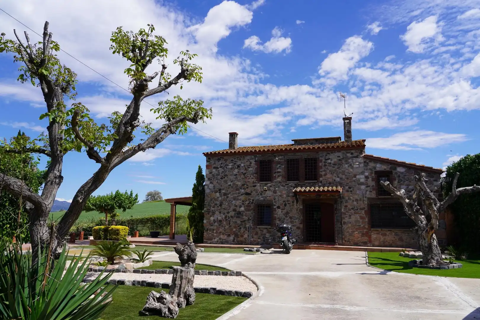 Außenansicht von Country house zum Verkauf in Granollers mit Klimaanlage, Privatgarten und Terrasse