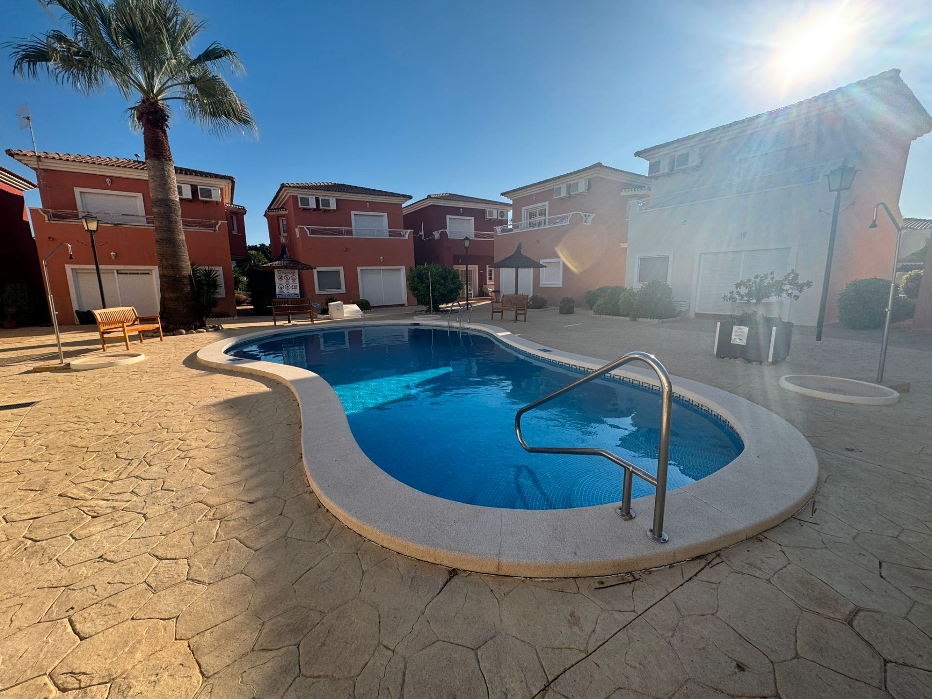 Piscina de Casa o xalet en venda en  Murcia Capital amb Terrassa, Moblat i Balcó