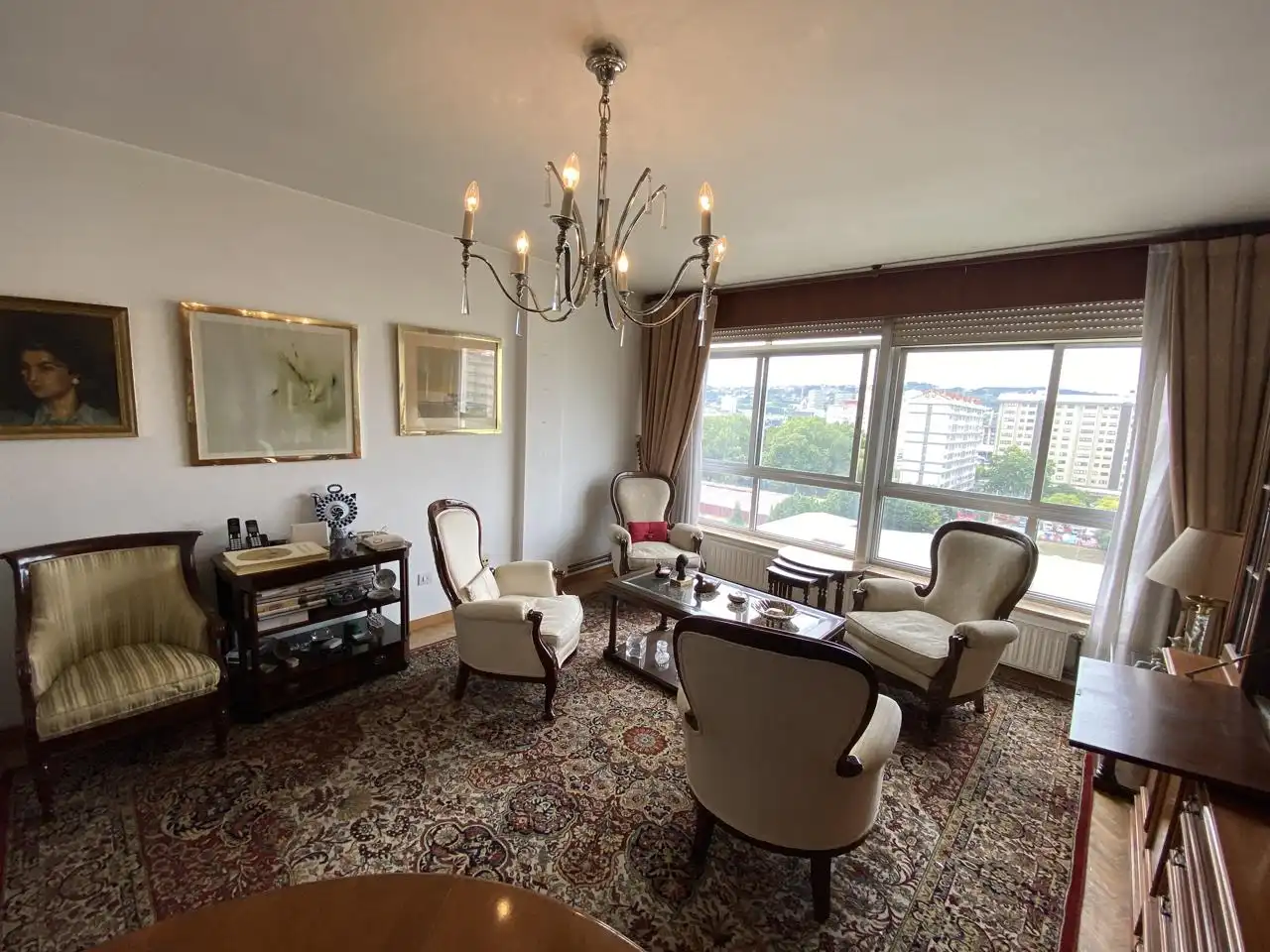 Sala de estar de Piso en venta en A Coruña Capital  con Calefacción y Trastero