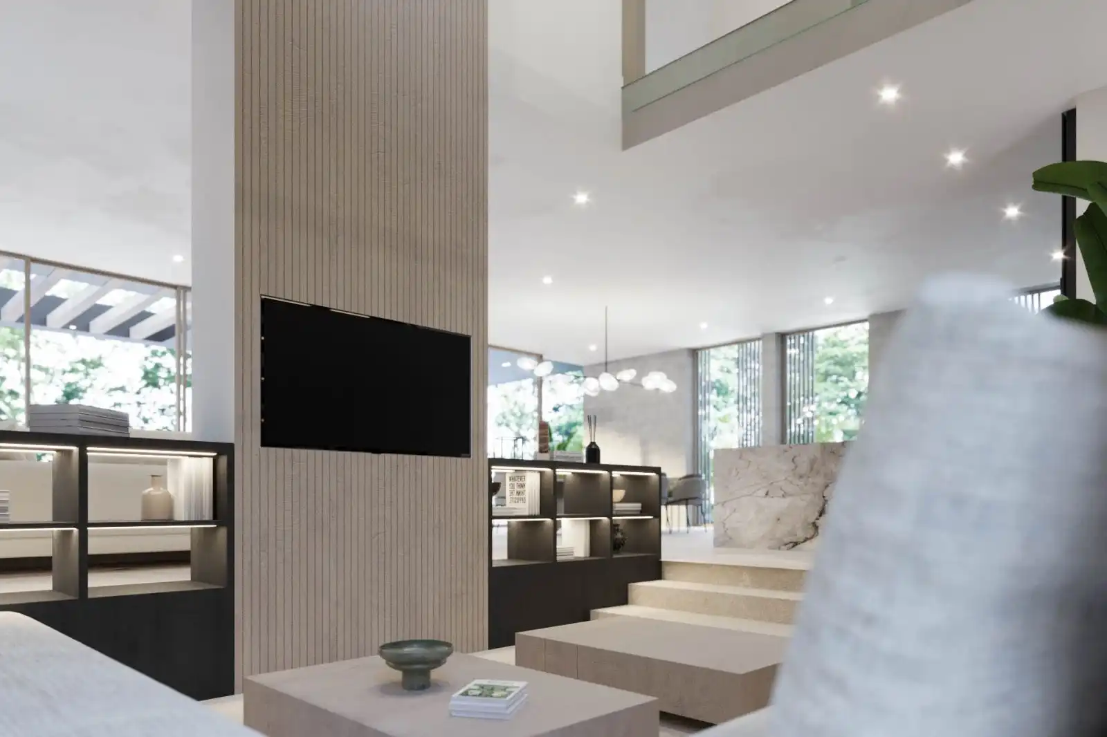 Sala de estar de Casa o chalet en venta en Calvià con Aire acondicionado, Calefacción y Parquet