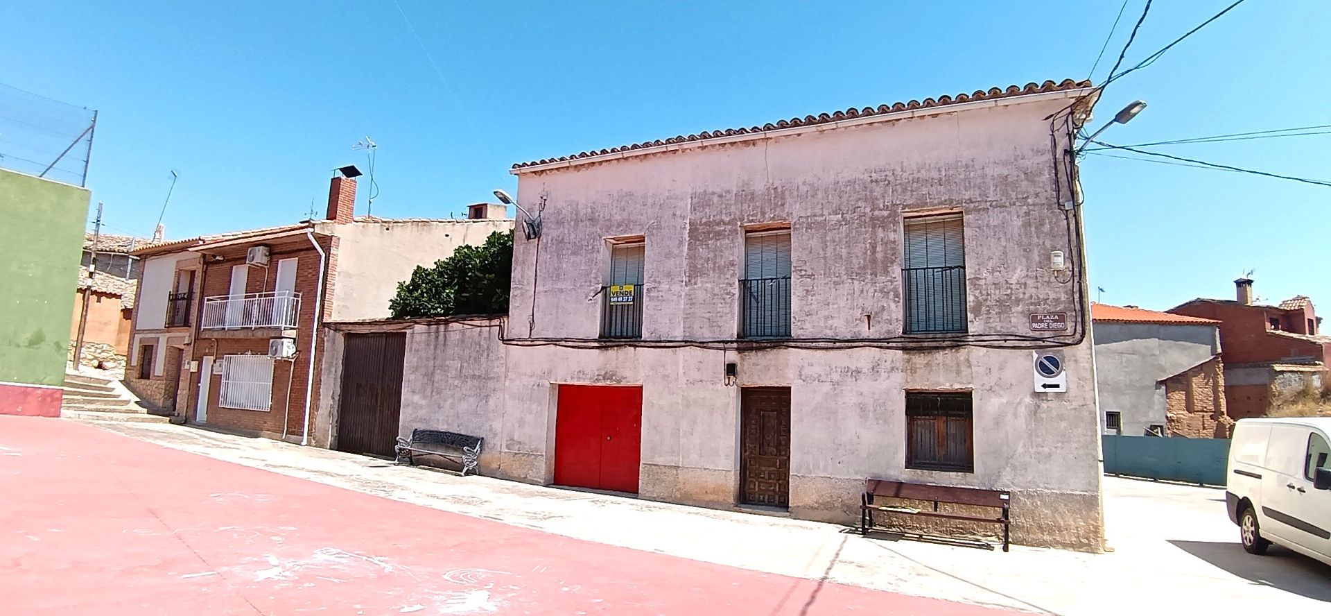 Vista exterior de Casa o chalet en venta en Valdearenas con Balcón