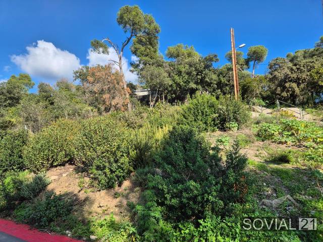 Terreno residencial en Venta en Vallvidrera - Tibidabo - Les Planes