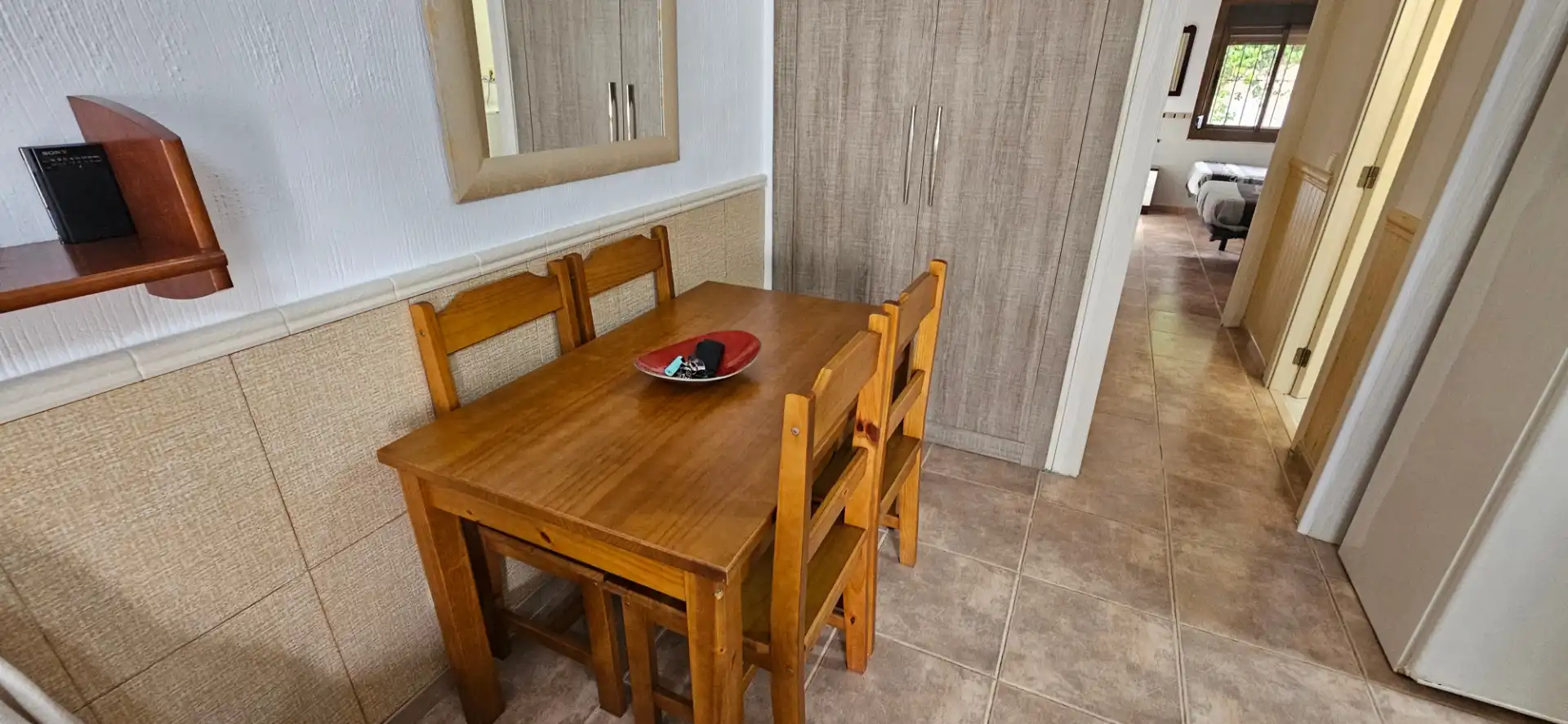 Dining room of Flat for rent in El Campello  with Air Conditioner, Heating and Furnished