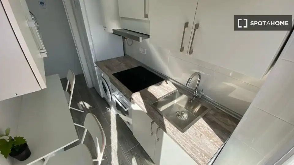Cocina de Piso de alquiler en Madrid con Aire acondicionado, Calefacción y Amueblado