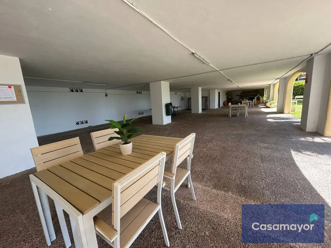 Terrace of Flat for rent in Alicante / Alacant  with Air Conditioner, Heating and Private garden