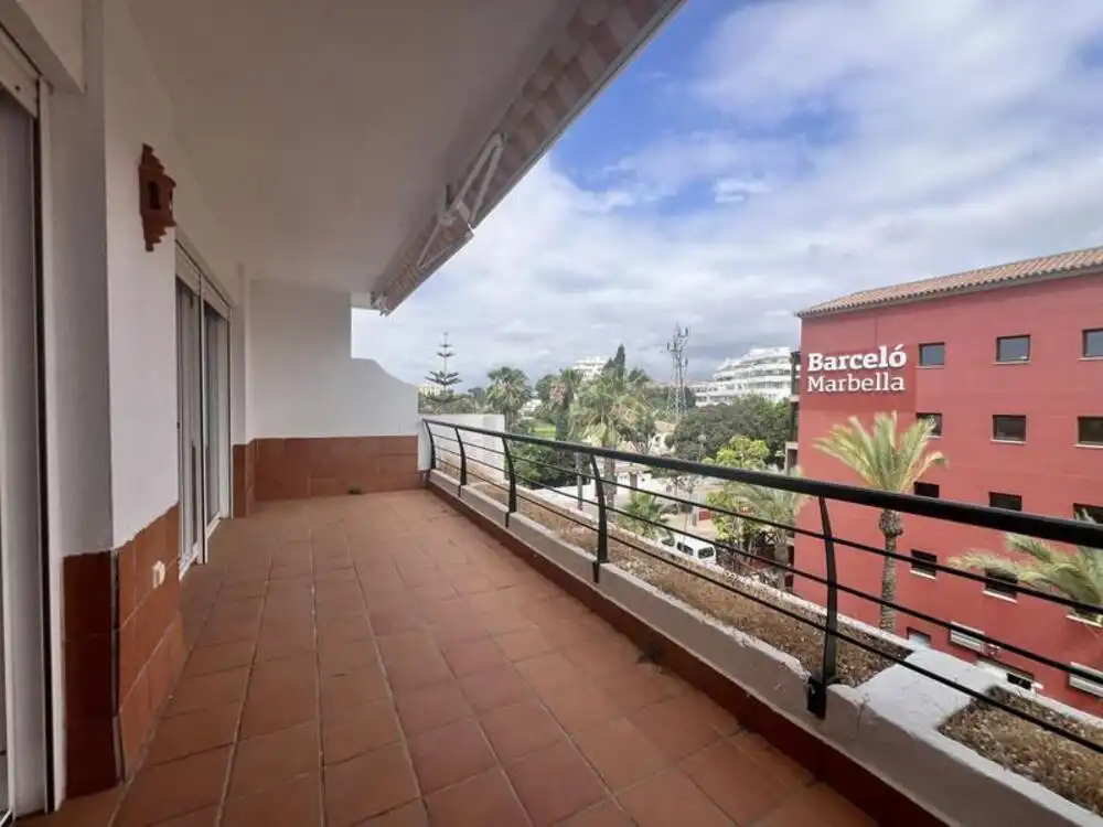 Terrace of Apartments for rent in Marbella  with Air Conditioner, Heating and Terrace