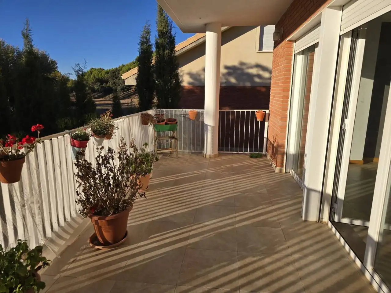 Terraza de Casa adosada en venta en Pioz con Calefacción, Jardín privado y Terraza