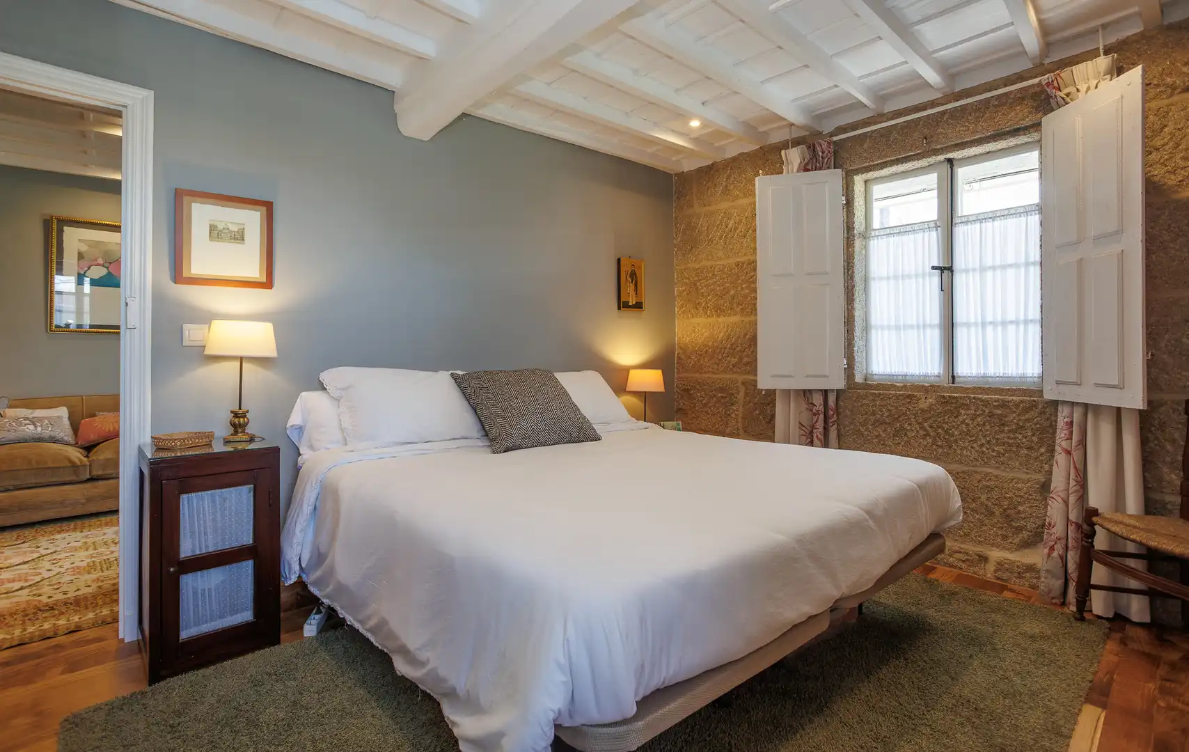 Habitación de Finca rústica en venta en Vilar de Barrio con Piscina