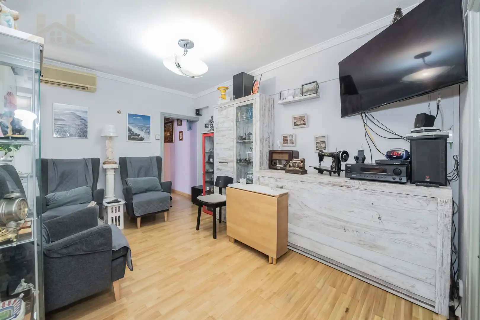 Sala de estar de Piso en venta en Madrid con Aire acondicionado y Calefacción
