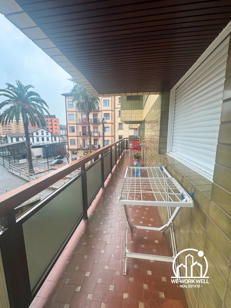 Balcony of Flat for sale in Barakaldo   with Air Conditioner, Heating and Terrace