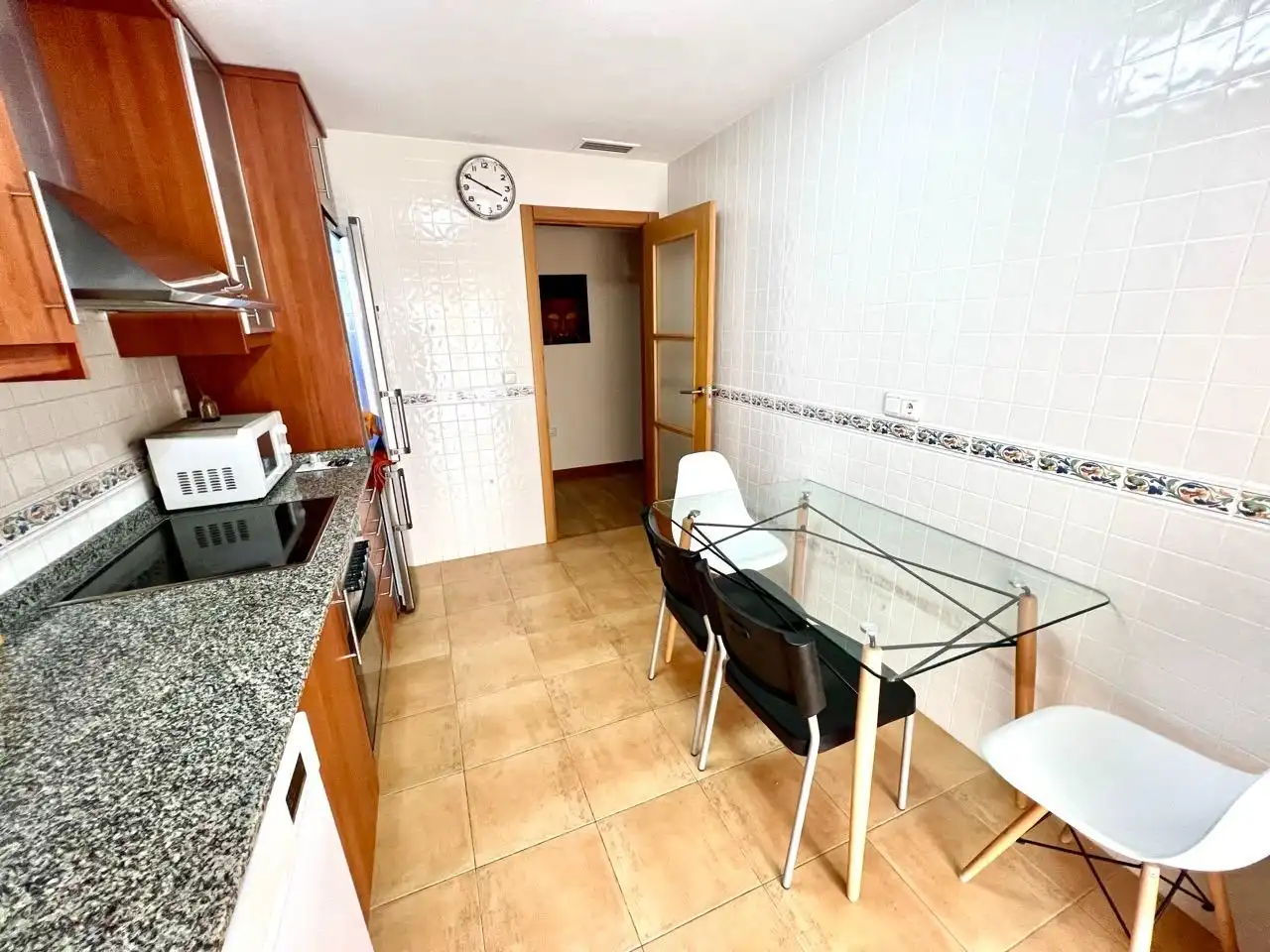 Cocina de Piso de alquiler en Molina de Segura con Terraza, Amueblado y Piscina comunitaria