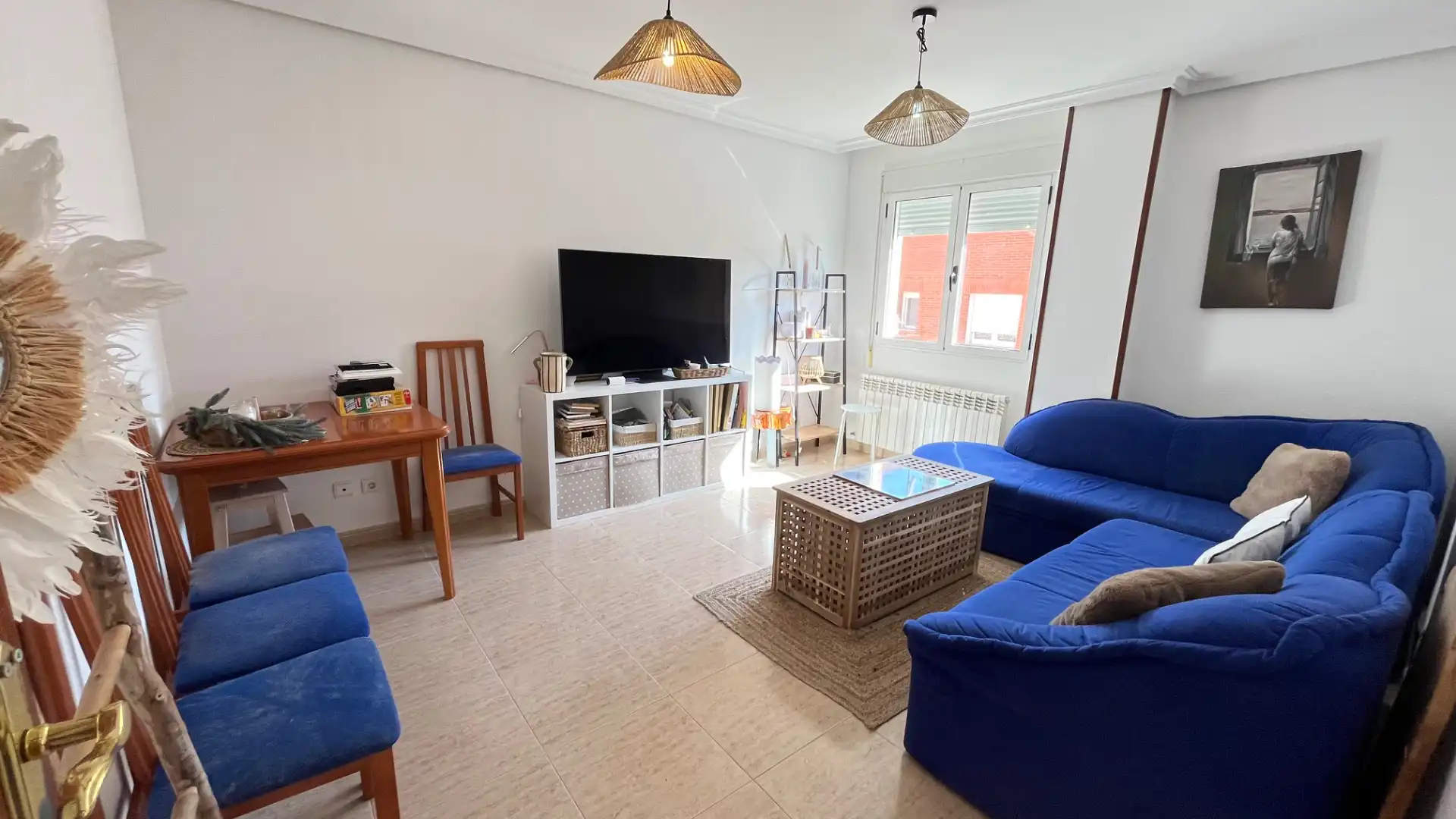Sala de estar de Piso en venta en Villanubla con Calefacción y Balcón