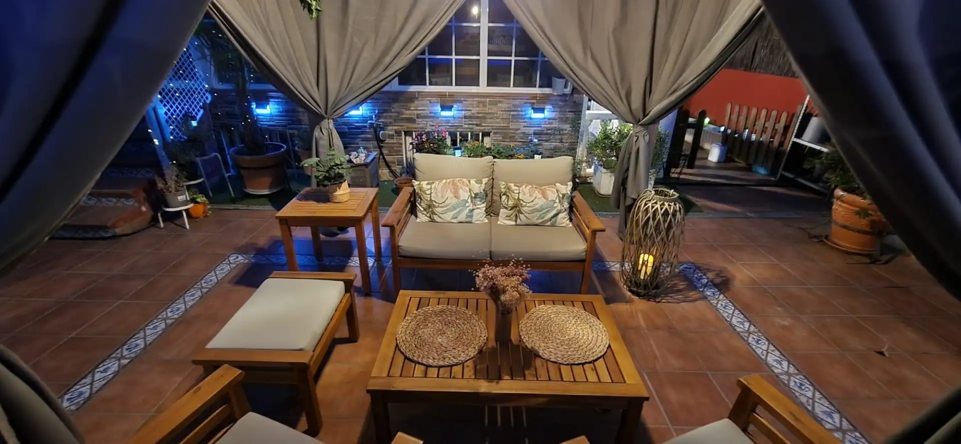 Terraza de Casa adosada en venta en San Blas