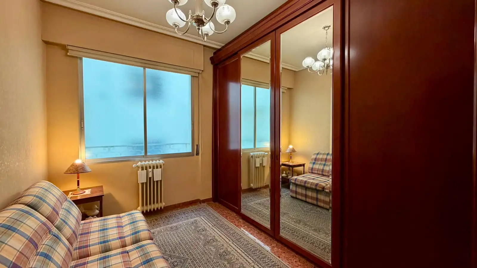 Bedroom of Flat for sale in  Logroño  with Heating
