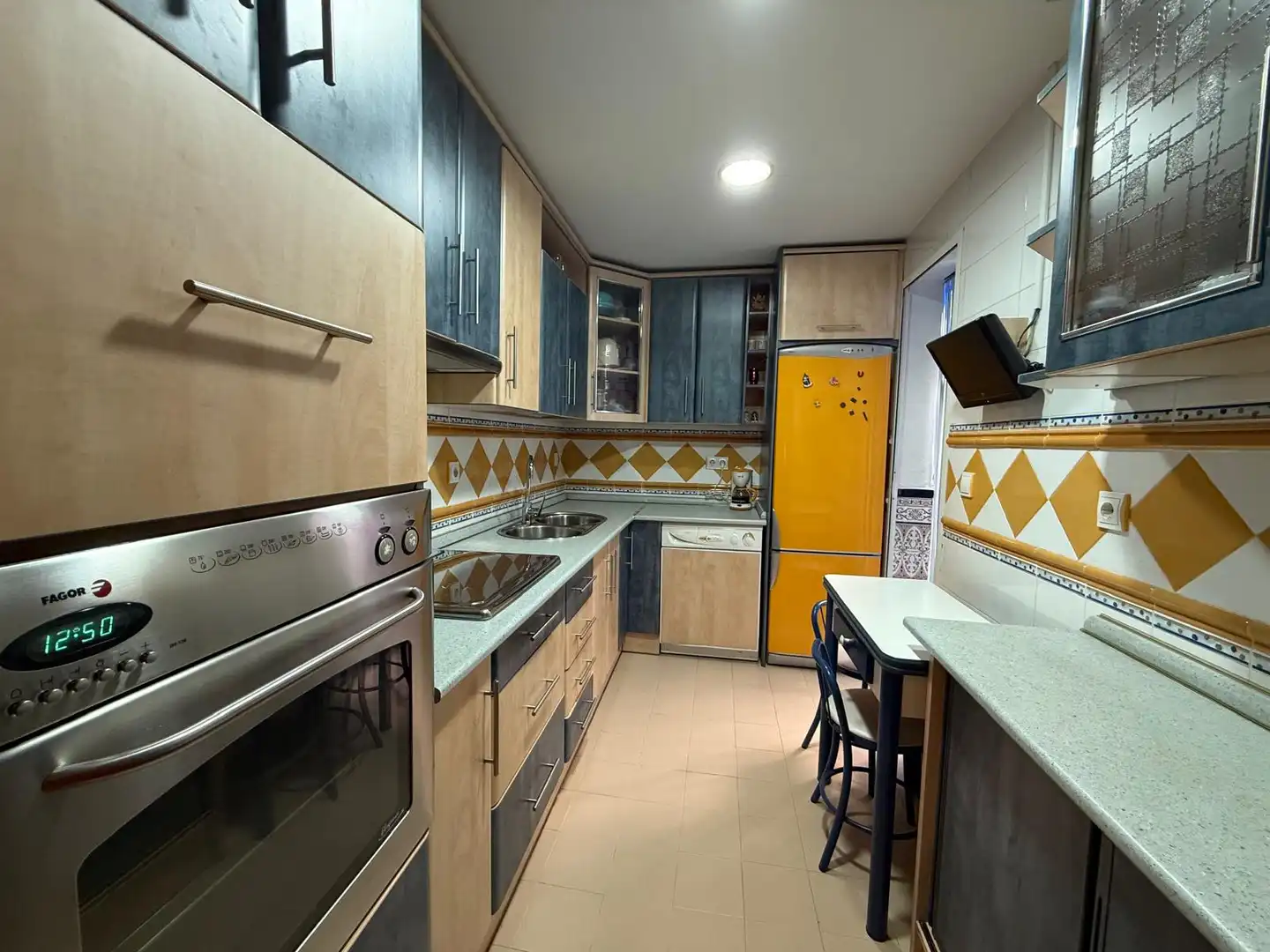 Cocina de Finca rústica en venta en Piedrabuena con Aire acondicionado, Terraza y Trastero