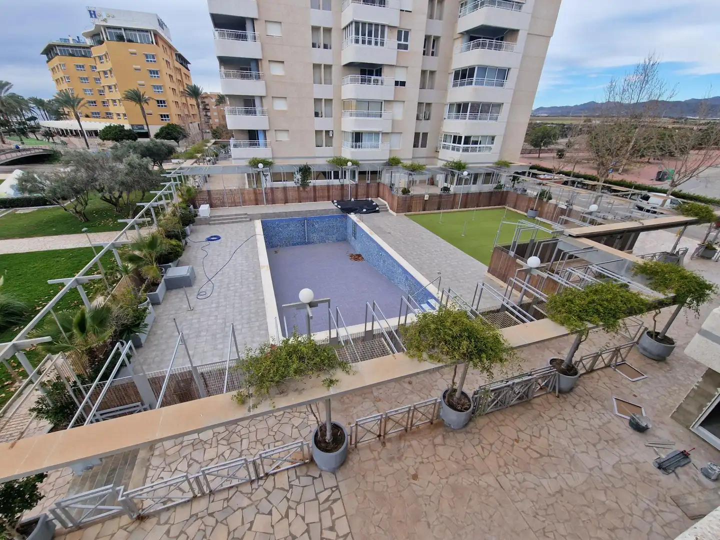 Schwimmbecken von Wohnung zur Miete in Águilas mit Balkon und Gemeinschaftspool