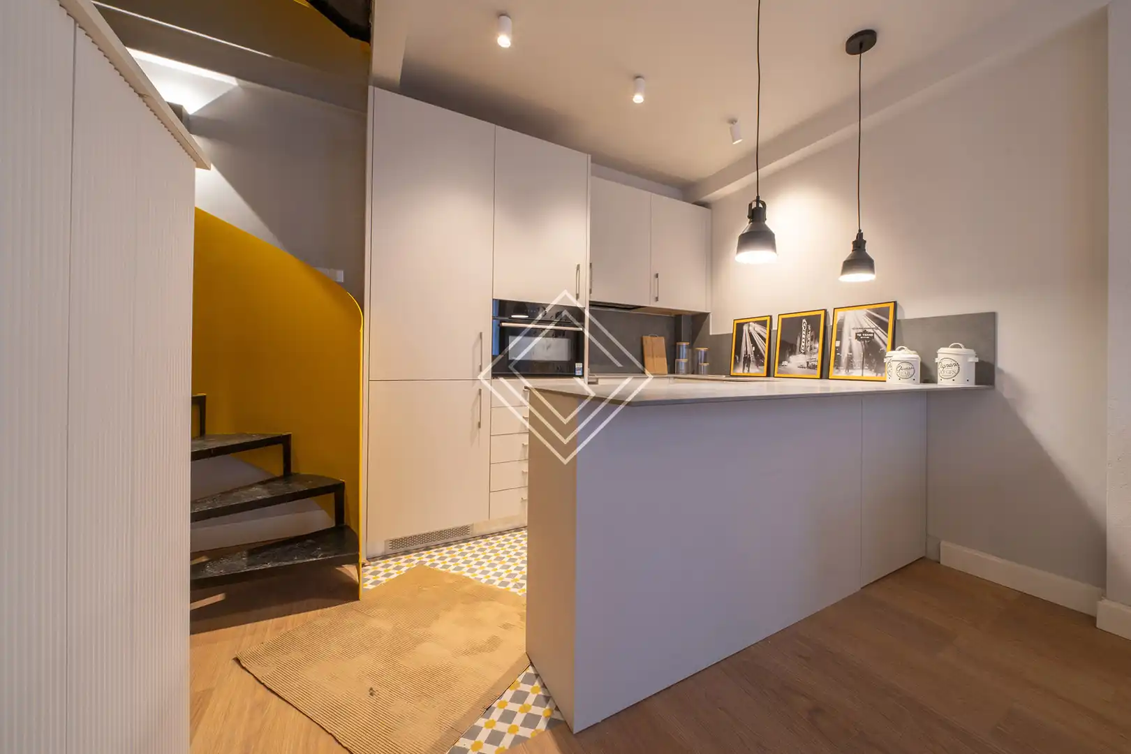Cocina de Casa adosada en venta en Madrid con Aire acondicionado, Calefacción y Terraza