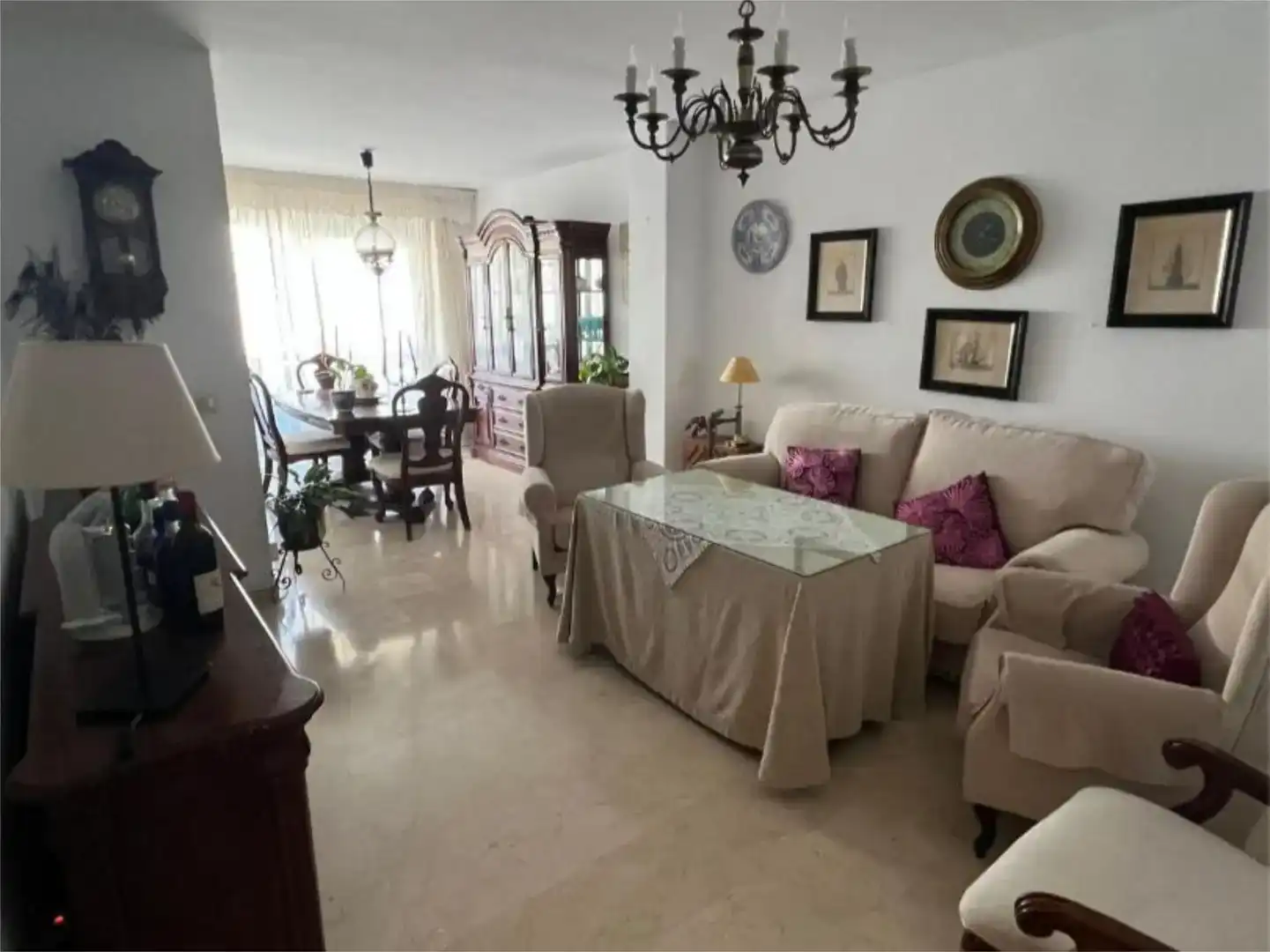 Sala d'estar de Pis en venda en Centro