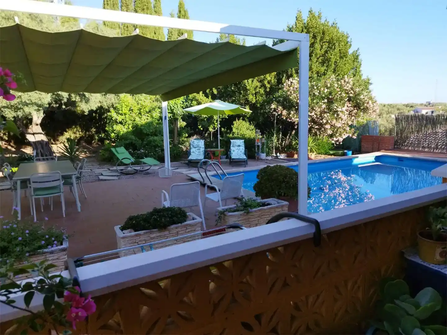 Terraza de Casa o chalet en venta en Valdeastillas - Fuentezuelas