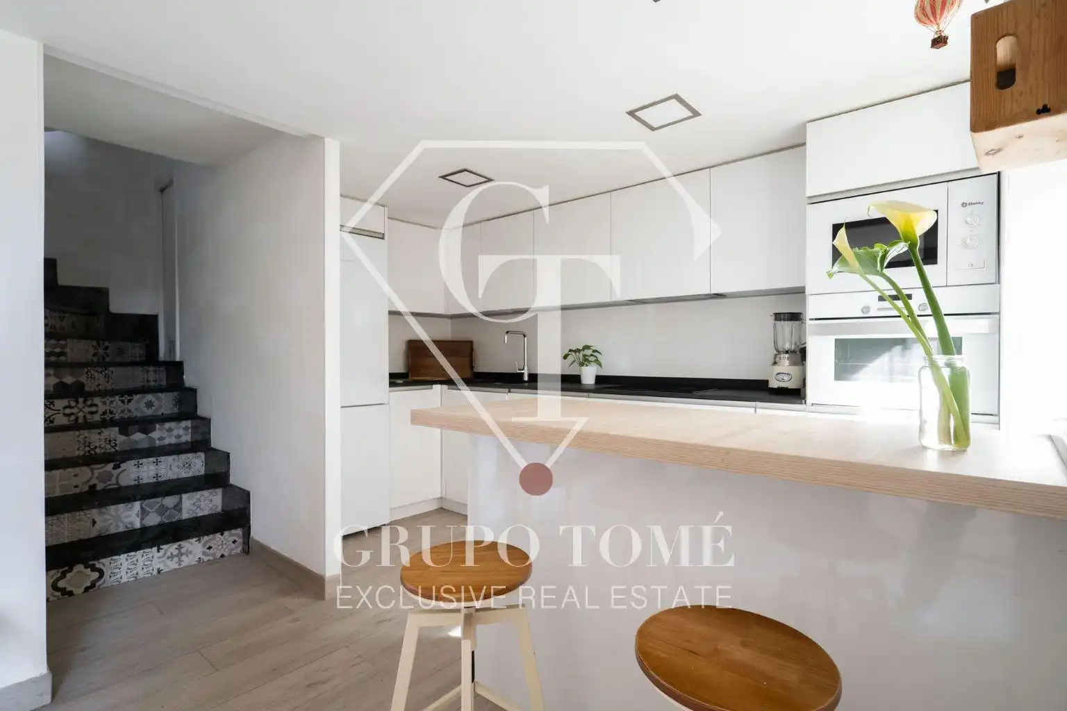 Cocina de Dúplex en venta en Donostia - San Sebastián  con Amueblado