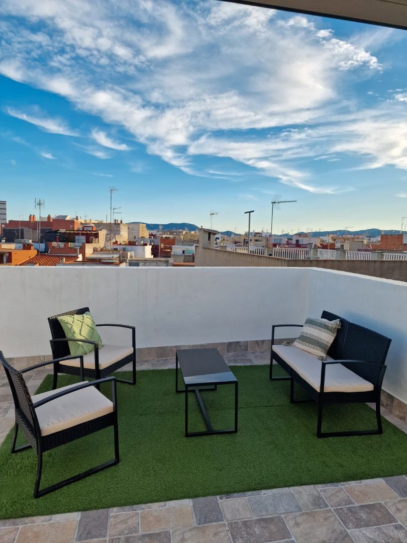 Terrassa de Àtic de lloguer en Benicarló amb Aire condicionat, Calefacció i Terrassa