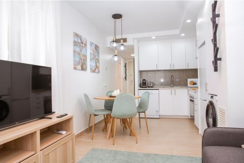 Kitchen of Flat for sale in  Barcelona Capital  with Air Conditioner and Parquet flooring
