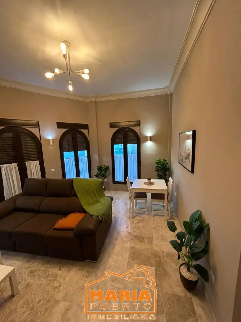 Sala d'estar de Apartament de lloguer en Antequera amb Aire condicionat, Traster i Moblat