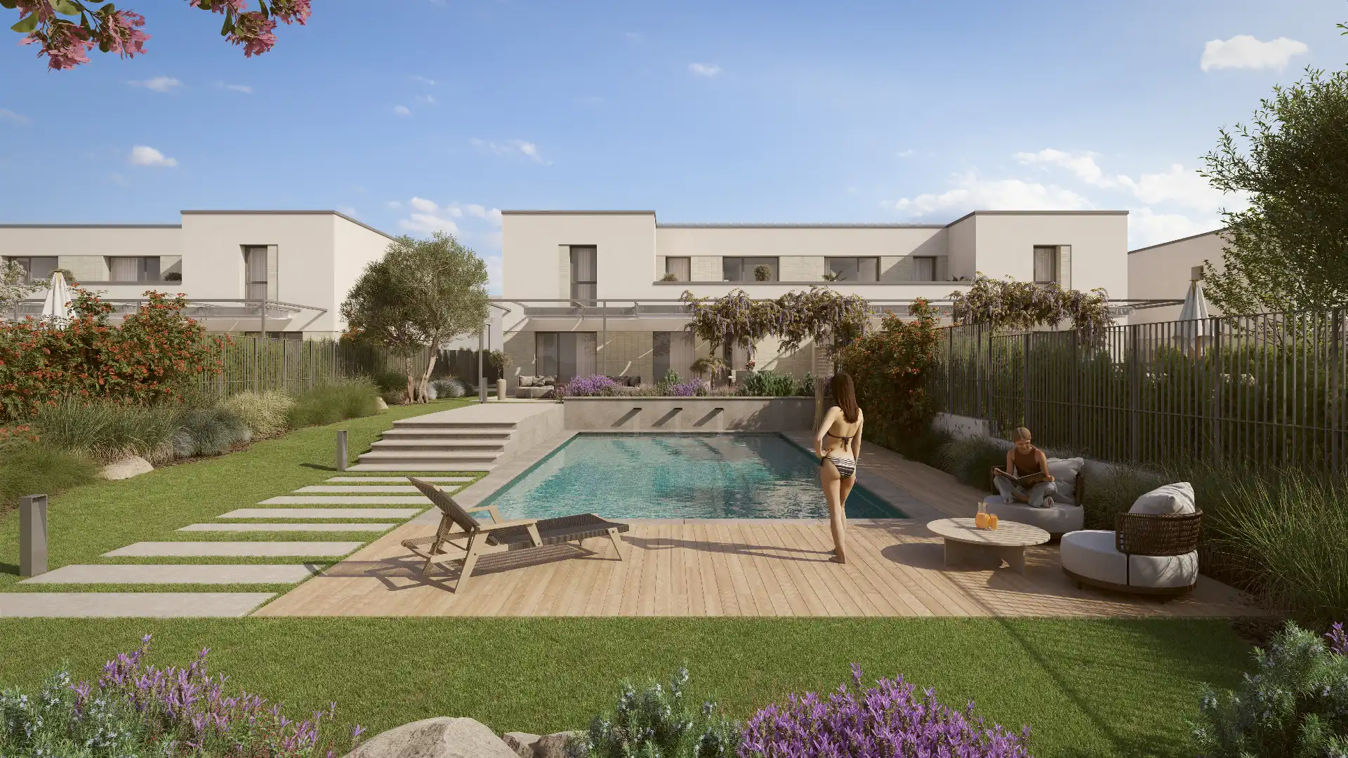Villa neuf avec terrasse à vendre à Simancas, imagen 3