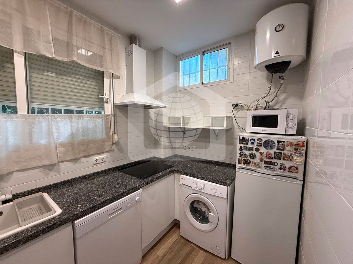 Küche von Wohnung zum Verkauf in Málaga Capital mit Möbliert, Ofen und Waschmaschine