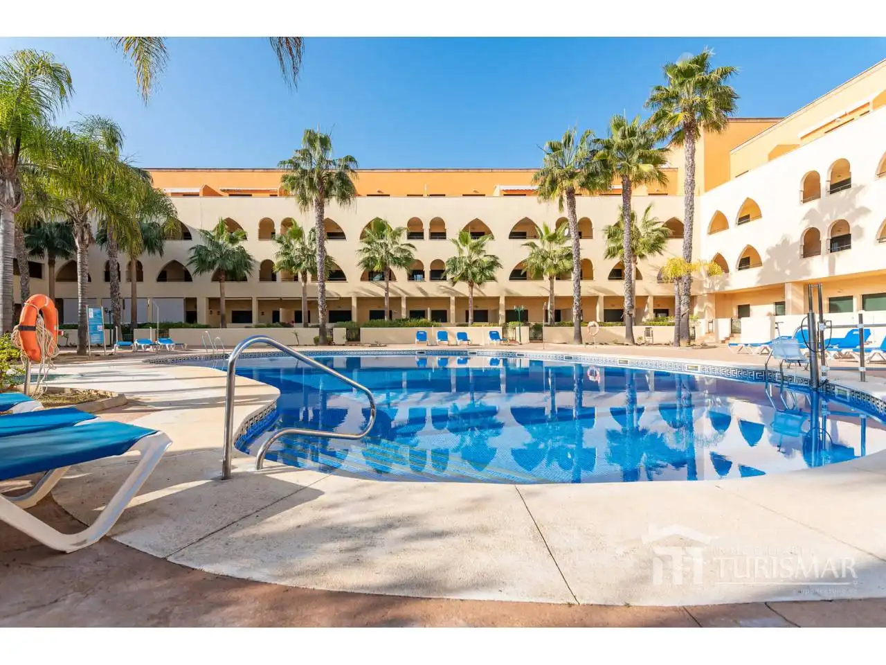 Swimming pool of Apartments for sale in Ayamonte  with Air Conditioner, Heating and Terrace