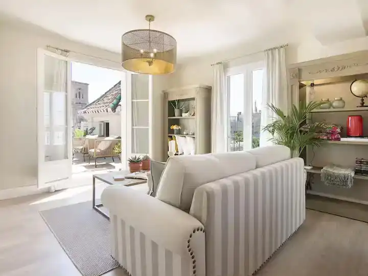 Sala de estar de Piso en venta en Granada con Aire acondicionado, Parquet y Piscina
