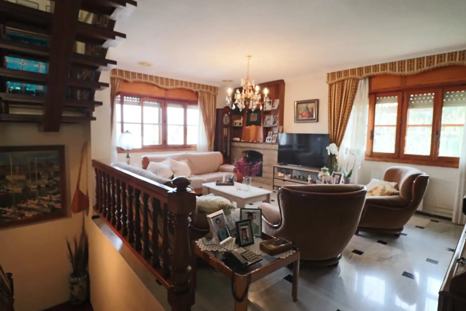 Sala de estar de Casa o chalet en venta en La Nucia con Terraza