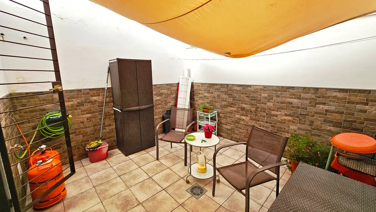 Terraza de Casa adosada en venta en Cortegana con Terraza y Trastero