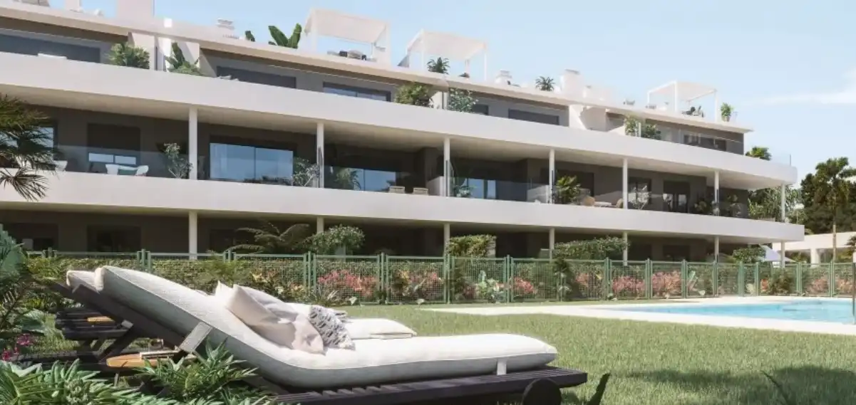 Jardín de Apartamento en venta en Marbella con Aire acondicionado, Terraza y Piscina