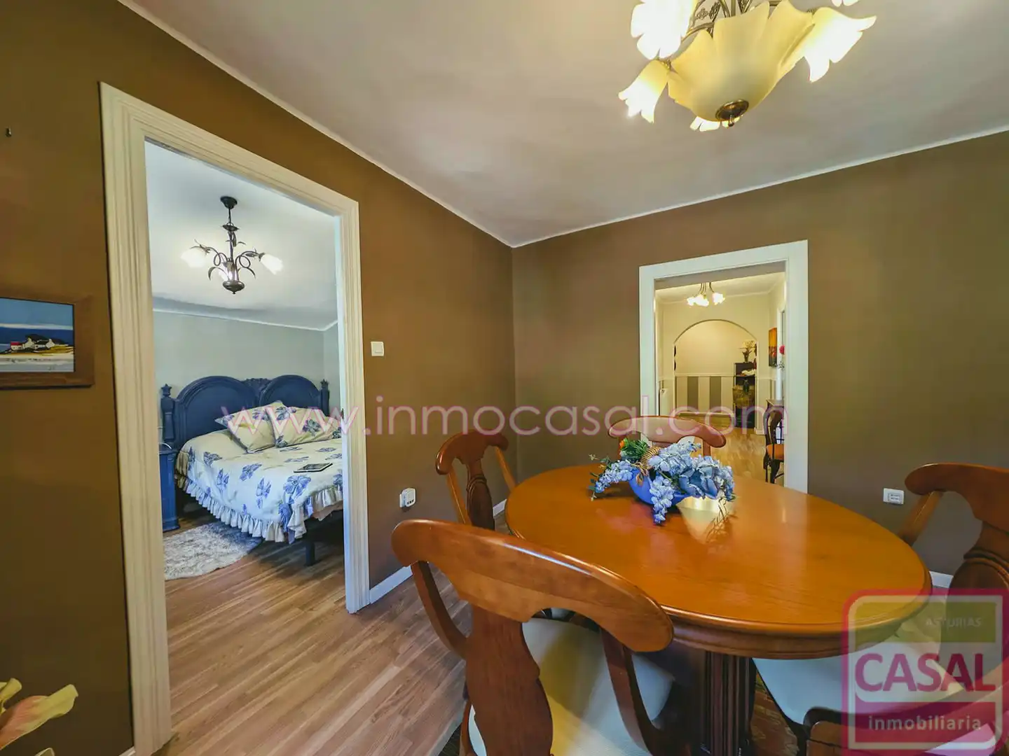 Esszimmer von Wohnung zum Verkauf in Mieres (Asturias) mit Heizung und Möbliert