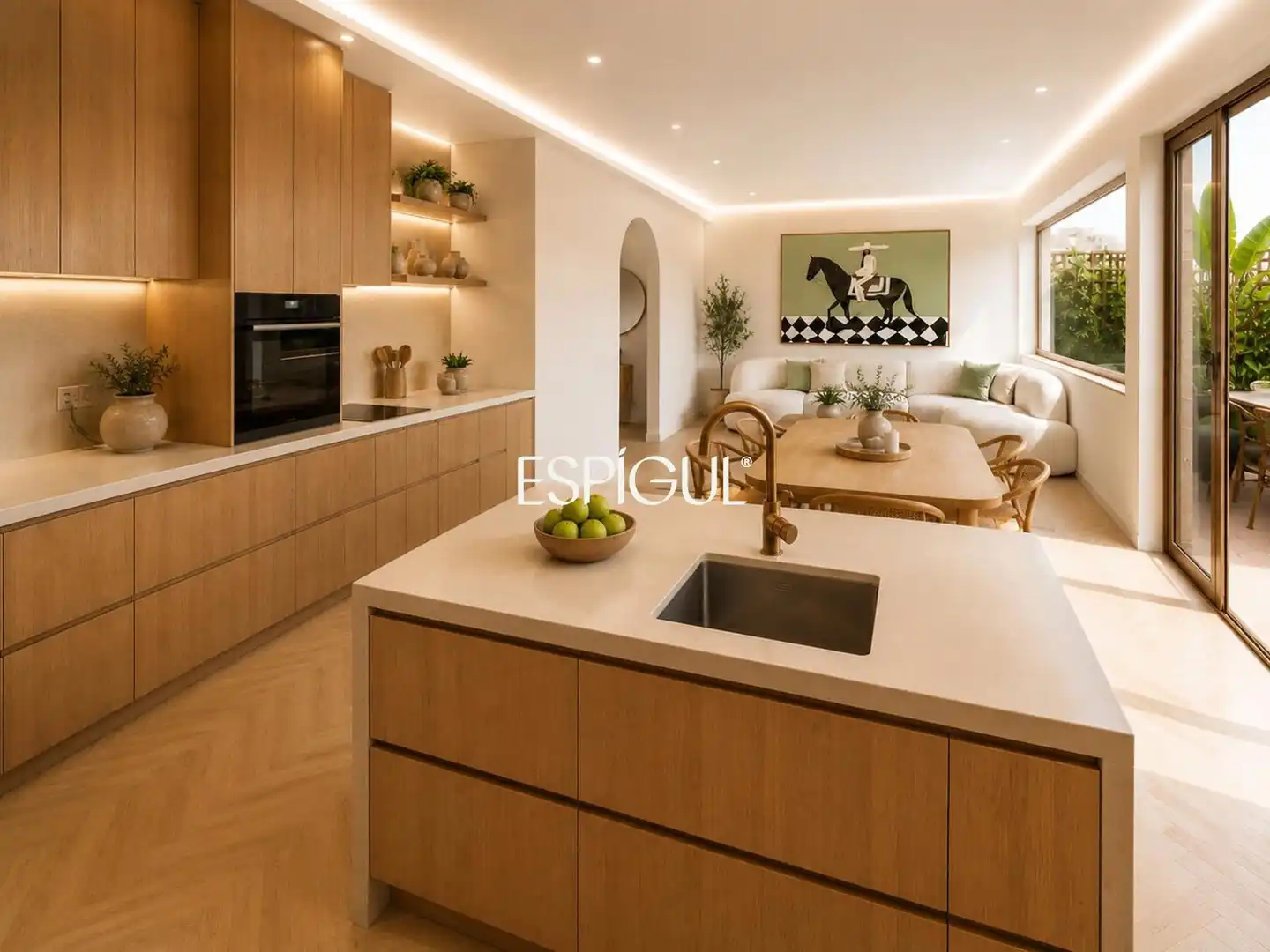 Cocina de Ático en venta en Madrid con Aire acondicionado, Calefacción y Terraza