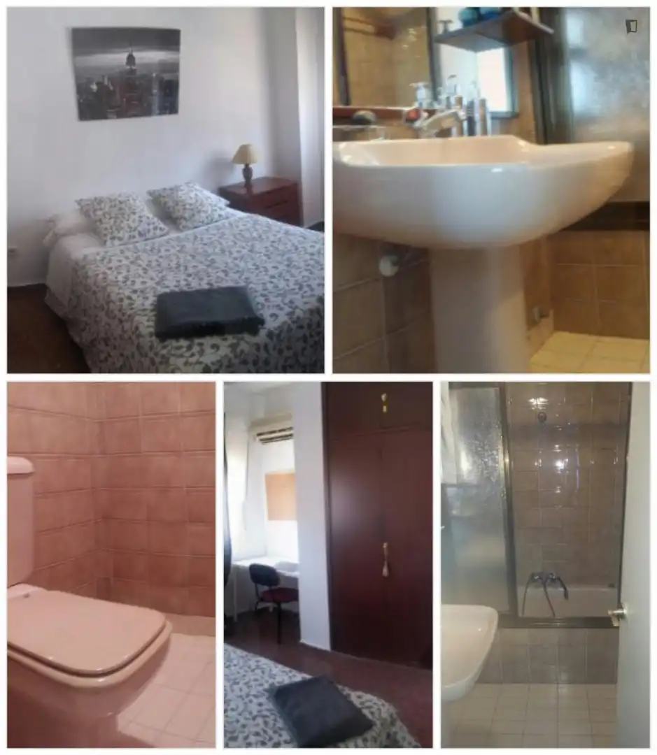 Dormitori de Apartament per a compartir en Casco Antiguo