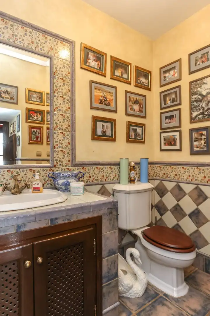 Baño de Casa o chalet en venta en Monda con Aire acondicionado, Jardín privado y Trastero